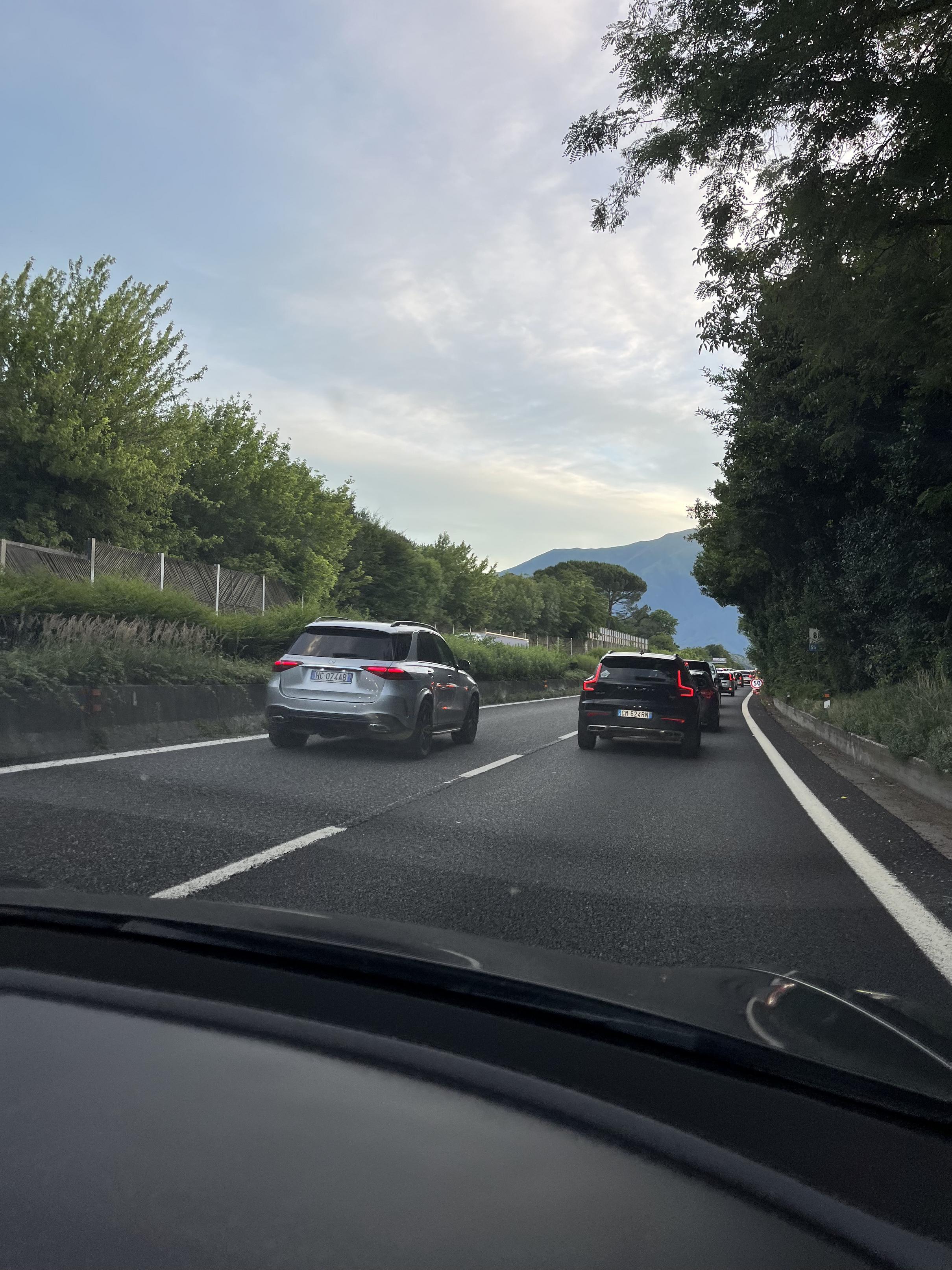 Cantiere Monte Piazzo, coda di 5 km tra Piona e Dervio