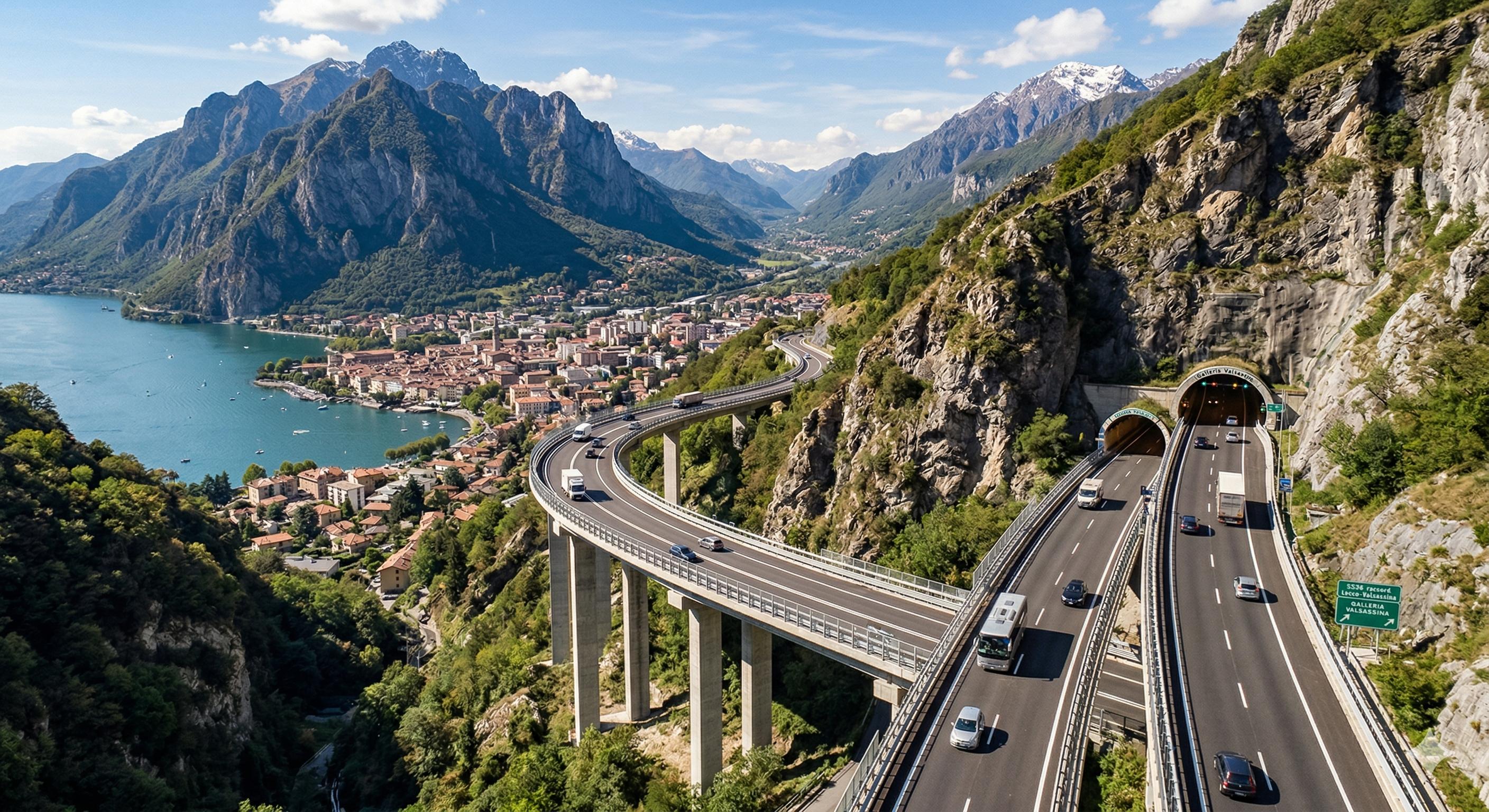 La storia della SS36 Raccordo Lecco-Valsassina: il collegamento che ha trasformato la valle